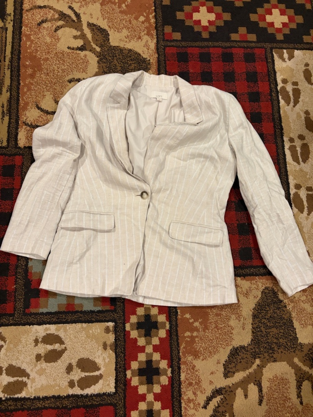 Women’s Loft linen blazer